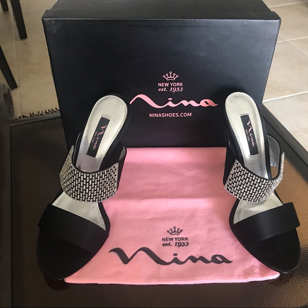 🌹🌹🌹Beautiful Nina Black Luster Shoes🌹🌹🌹